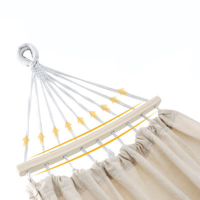 Ammocca di cotone portatile da 200x80 cm per campeggio e viaggi