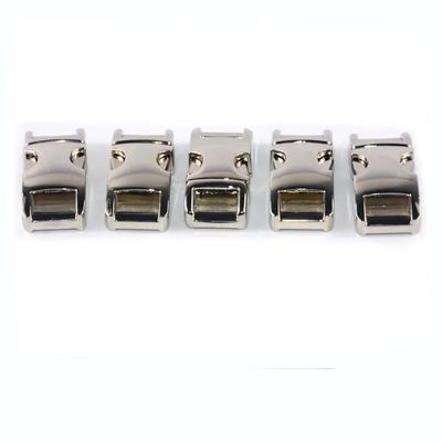 10 mm di legno di zinco di sgancio rapido per braccialetto Paracord richiesta personalizzata