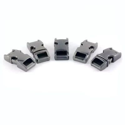 Braccialetto Paracord in argento 3/8&quot; Serratura di metallo per braccialetto Paracord 30 giorni di garanzia di rimborso