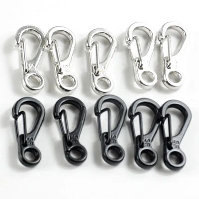 Ricovero per campeggio all'aperto Portachiavi Mini Sf EDC Carabiner Ricovero in lega di alluminio
