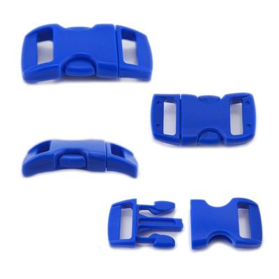 Colore di plastica 10 mm Paracord curva laterale di rilascio della fibbia e tempo di consegna stimato