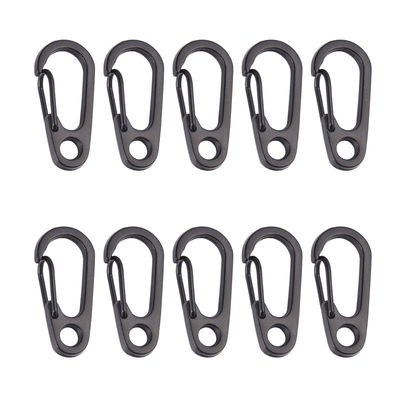 Mini Aluminium EDC Carabiner Clip Portachiavi Portachiavi Anello chiave Snap Hook Pacchetto Peso lordo 0,050kg