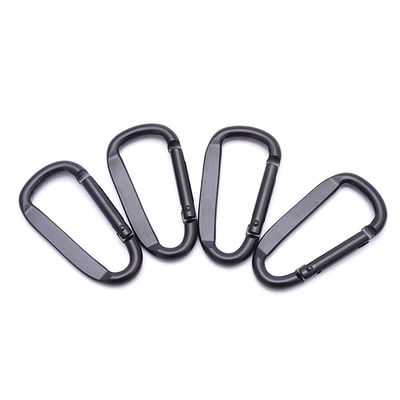 Costo di spedizione Aluminio Piatto D Anello Metallico Portachiavi Carabiner Anello campioni US 1/Piece