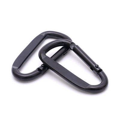Costo di spedizione Aluminio Piatto D Anello Metallico Portachiavi Carabiner Anello campioni US 1/Piece