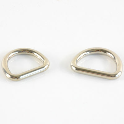 Confezione Dimensione 3,00cm * 2,00cm * 0,50cm Metallo argento D Ring Tri Glide Slider 20mm 25mm