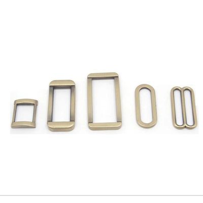 38mm Metal Tri Glide Adjuster Buckle Handbag Hardware Slider con costruzione robusta