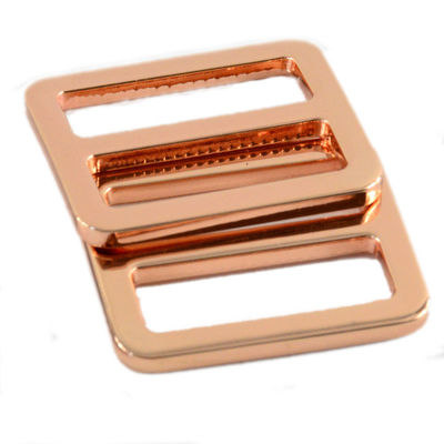 Correggibile metallo Tri Glide Slider 25mm 38mm Metal Slide Buckle per borsa da mano Accessibile