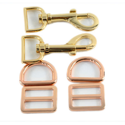 Correggibile metallo Tri Glide Slider 25mm 38mm Metal Slide Buckle per borsa da mano Accessibile